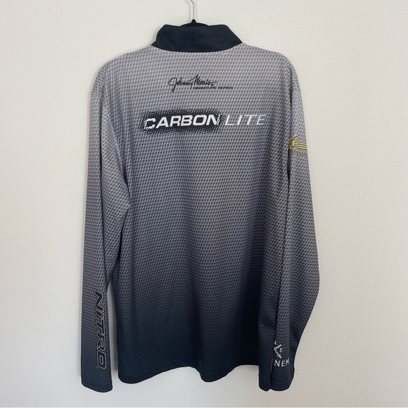 Bass Pro Shops Lightweight Quarter Zip Fishing Outdoors Popover Longsleeve - Picture 5 of 7